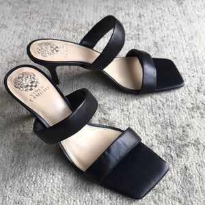 Vince Camuto Aslee Two Strap Mule - brand new